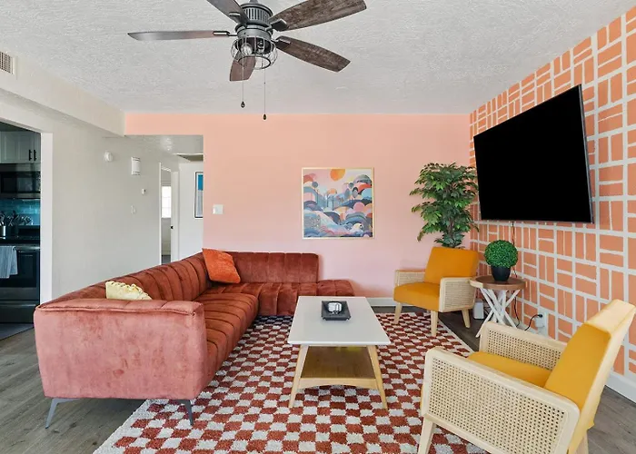 Apartment Penthouse Free Parking Pool Table Private Balcony Phoenix